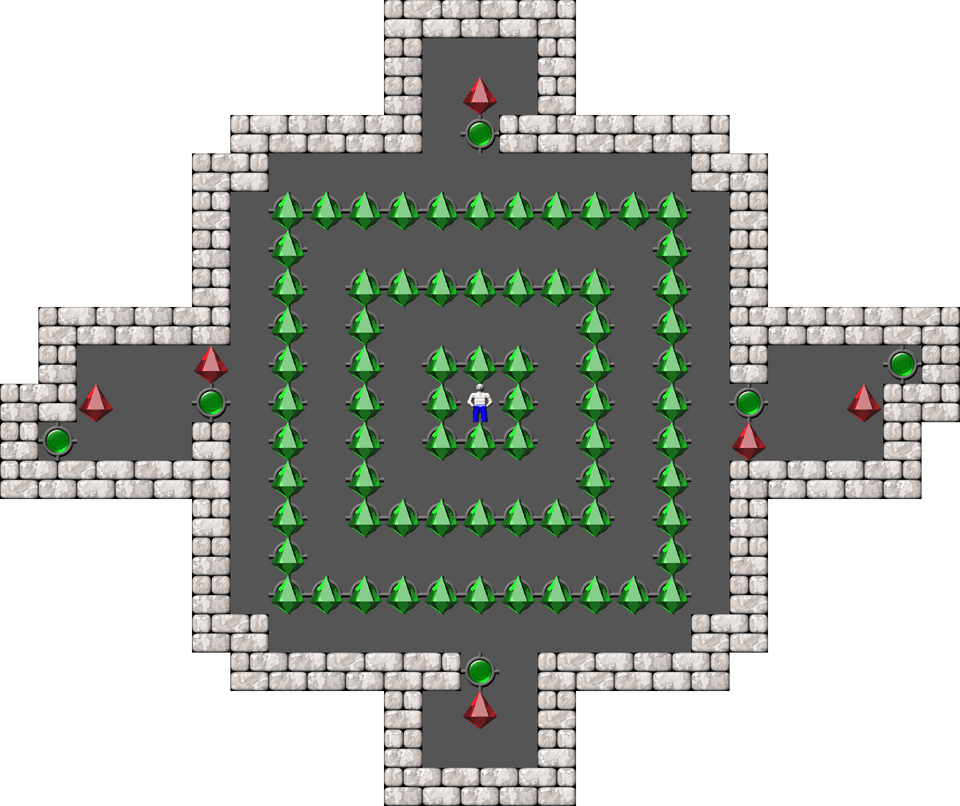 Сокобан Monry and Panda Arranged уровень 78